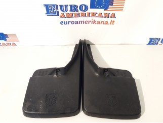 Deluxe Molded Splash Guards, Black, Rear